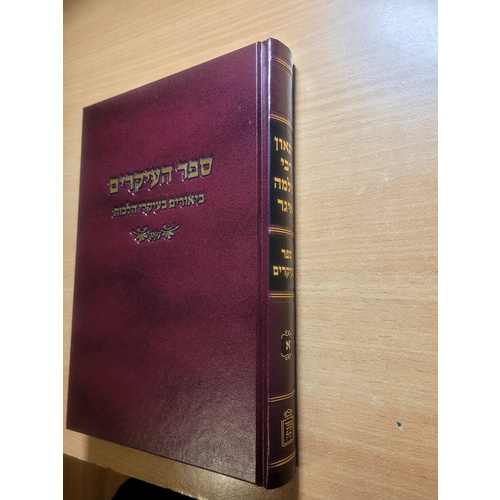 ספר העיקרים - ביאורים בעיקרי הלכות של הגאון רבי שלמה איגר