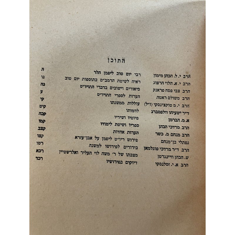 לכבוד יום טוב מאמרים ומחקרים