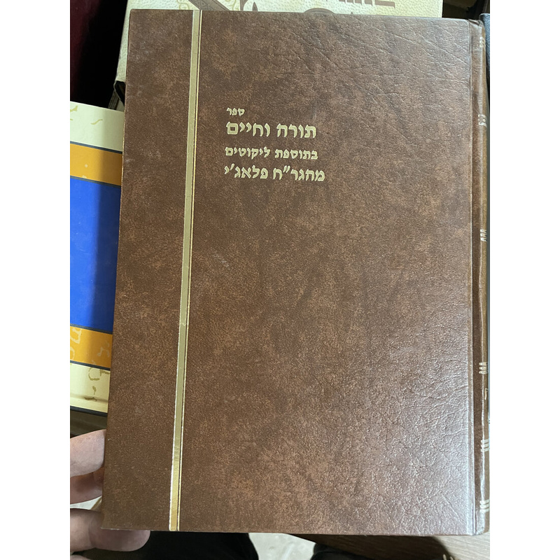תורה וחיים לר&#039; חיים פאלאג&#039;י