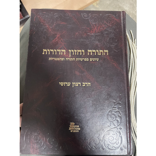 התורה וחזון הדורות