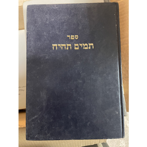 תמים תהיה