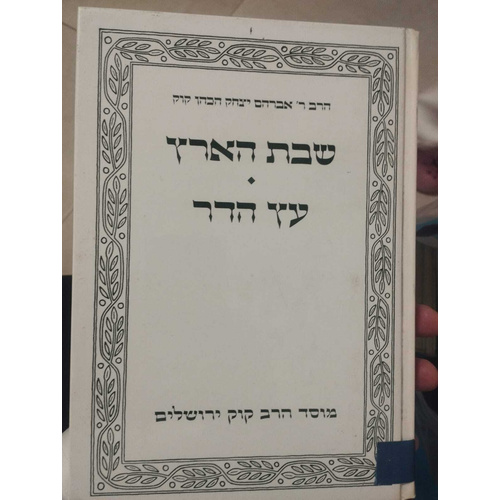 שבת הארץ - עץ הדר