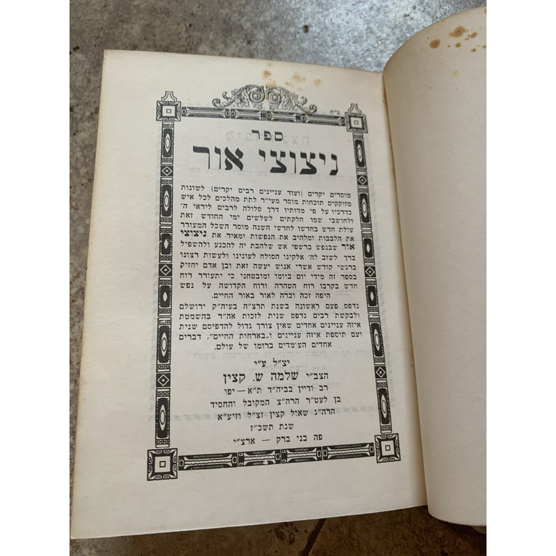ספר ניצוצי אור - האריות החיים