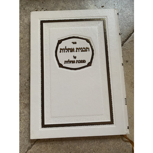 ספר תבנית אהלות על מסכת אהלות