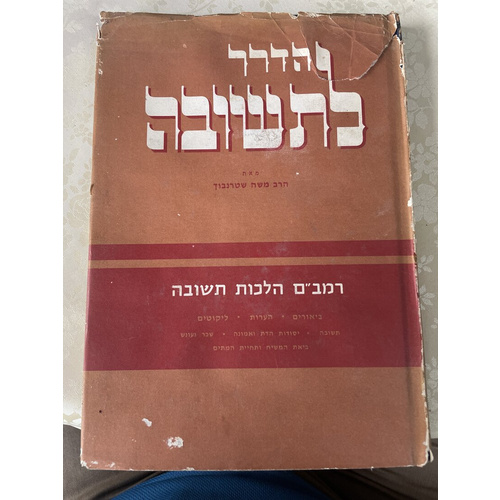 הדרך לתשובה - הרב שטרנבוך