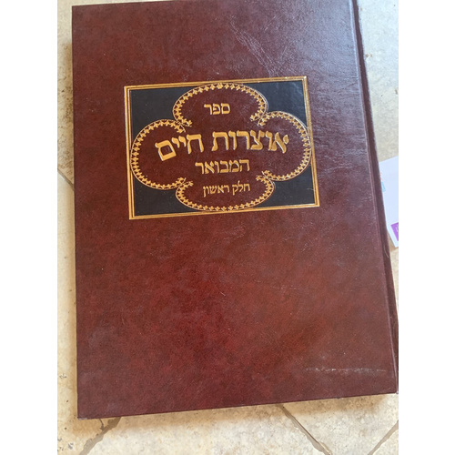 ספר אוצרות חיים המבואר - חלק ראשון