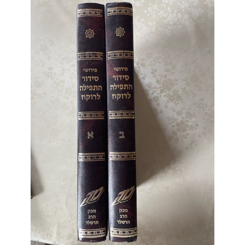 פירושי סידור התפילה לרוקח (ב כרכים)